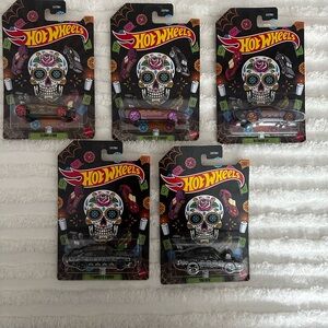 Hot Wheels- Day of the the Dead Set